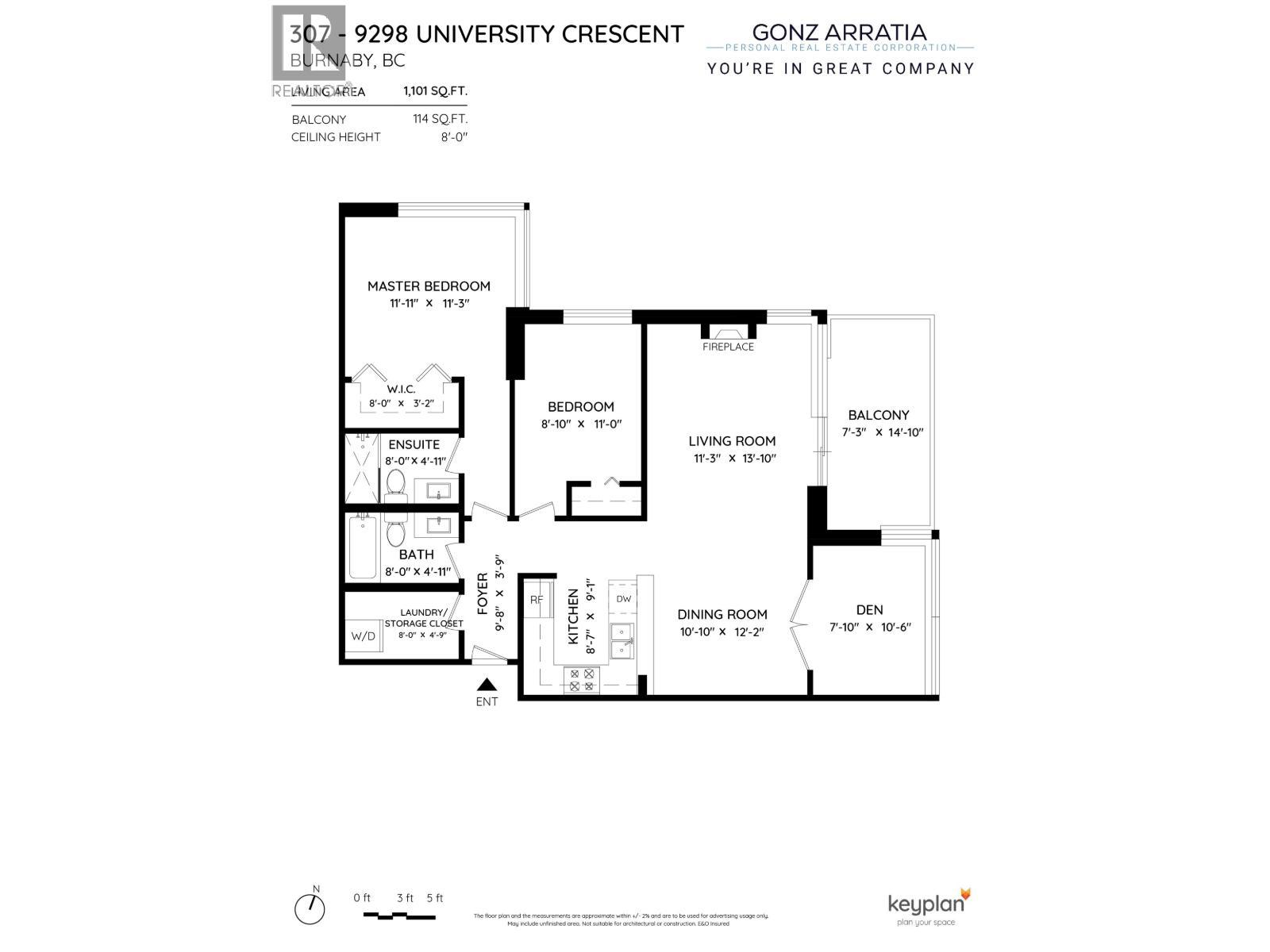 307 9298 University Crescent, Burnaby