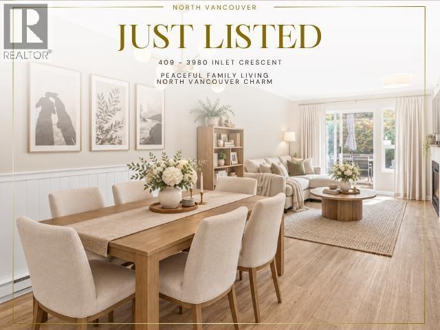 409 3980 Inlet Crescent, North Vancouver